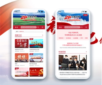 北疆網黨建APP UI設計